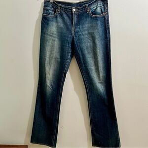 VTG Lucky Brand Gene Montesano Y2K Bootcut Jeans Womens 10 30 Low Rise 90s Denim